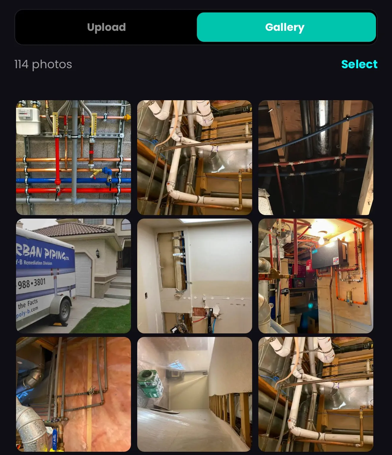 Cortex app: Media management, Photo gallery